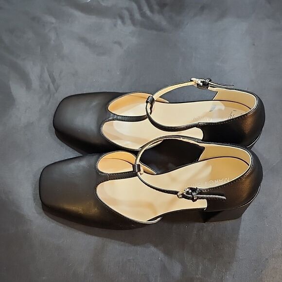 BRAND NEW MARC FISHER MFCYRENE-R T-STRAP BLOCK-HEEL PUMP G1 - Picture 6 of 15